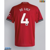 Manchester United Matthijs de Ligt #4 Hjemmedrakt 2025-26 Kortermet